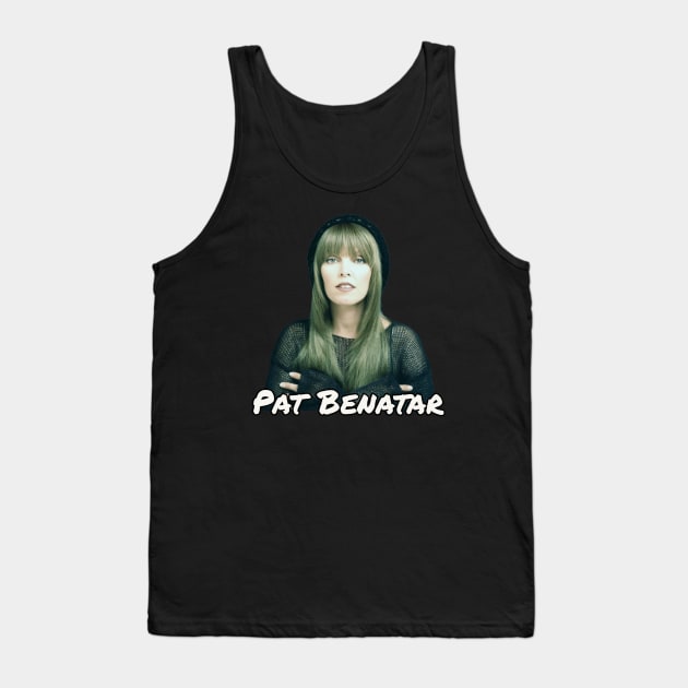 Retro Benatar Tank Top by Defective Cable 